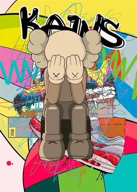 kaws posters.